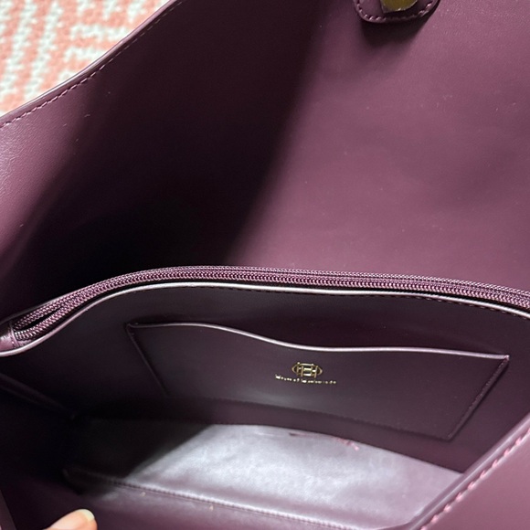 House of Harlow 1960 Deep Purple Tote - Picture 3 of 3